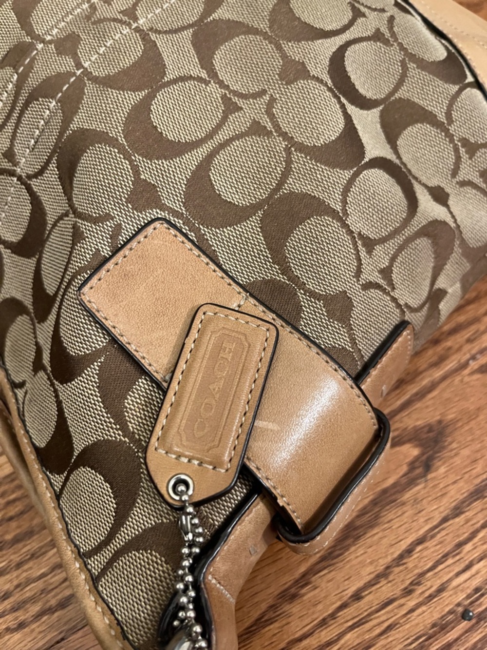 Coach Signature Canvas Soho Y2K Shoulder Purse - Picture 7 of 14